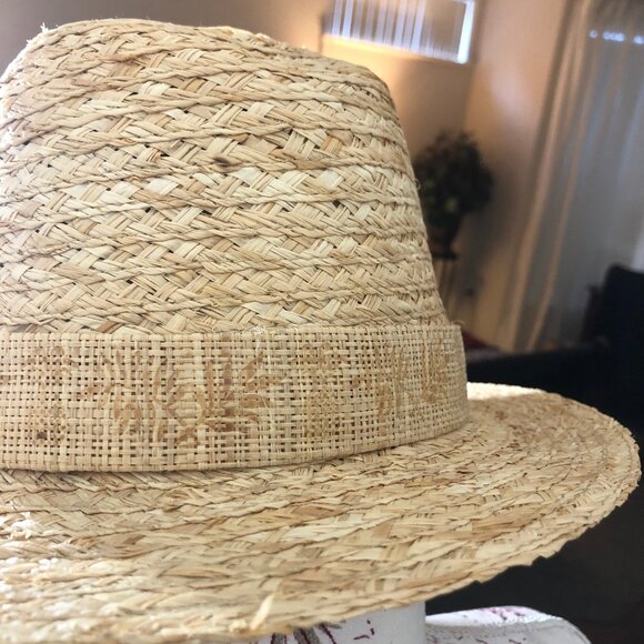 Scala Straw Fedora Hat | Timeless Fall Sophistication - Picture 6 of 9